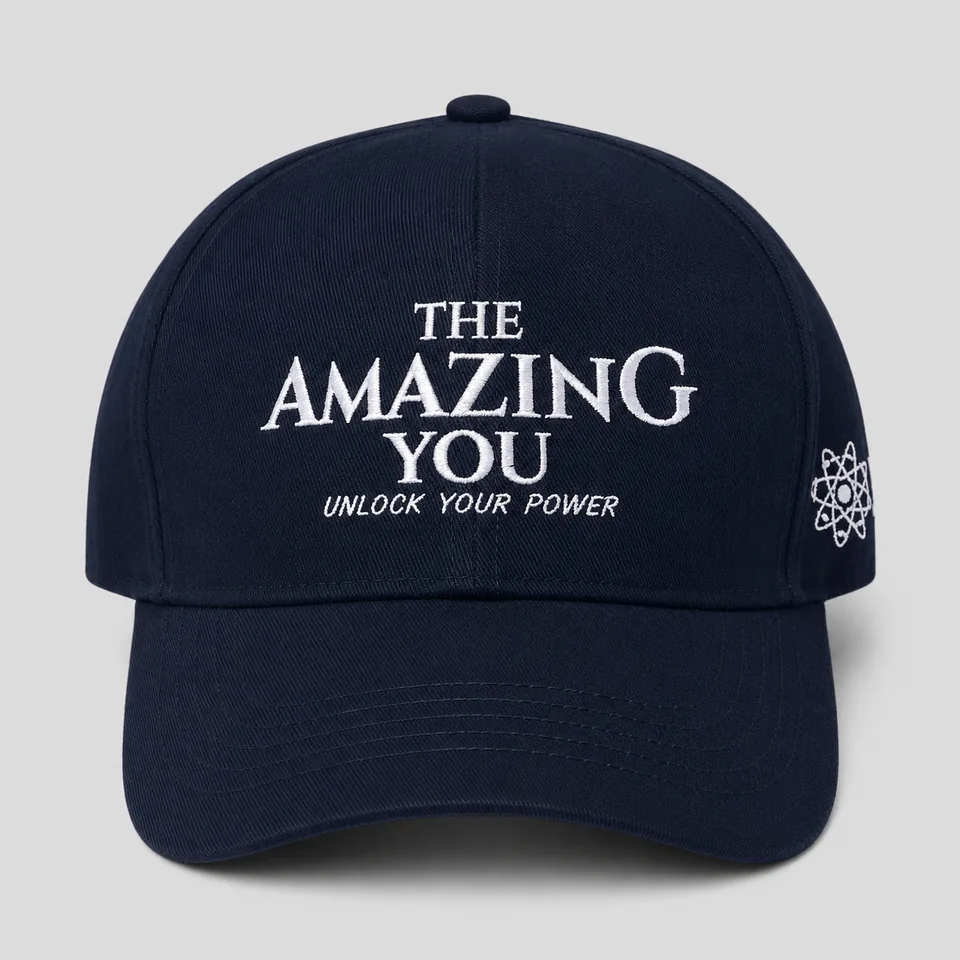 Topi navy custom dengan bordir depan dan samping hasil produksi Rafsakaos